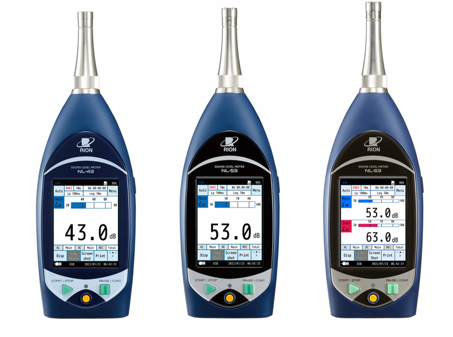 Sound Level Meter NL-43, NL-53, NL-63
